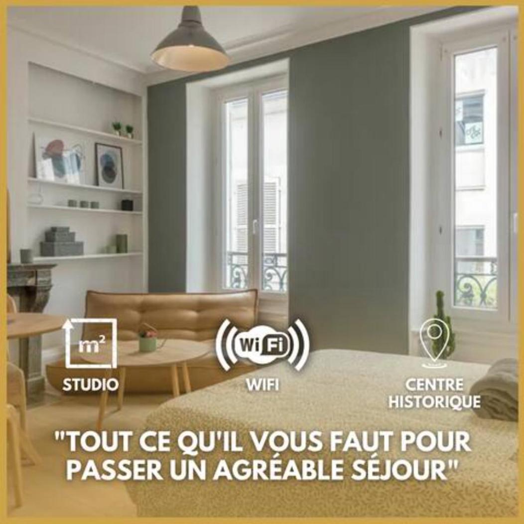 Apartamento Charmant Studio Vue Cathedrale Quartier Historique Orléans Exterior foto